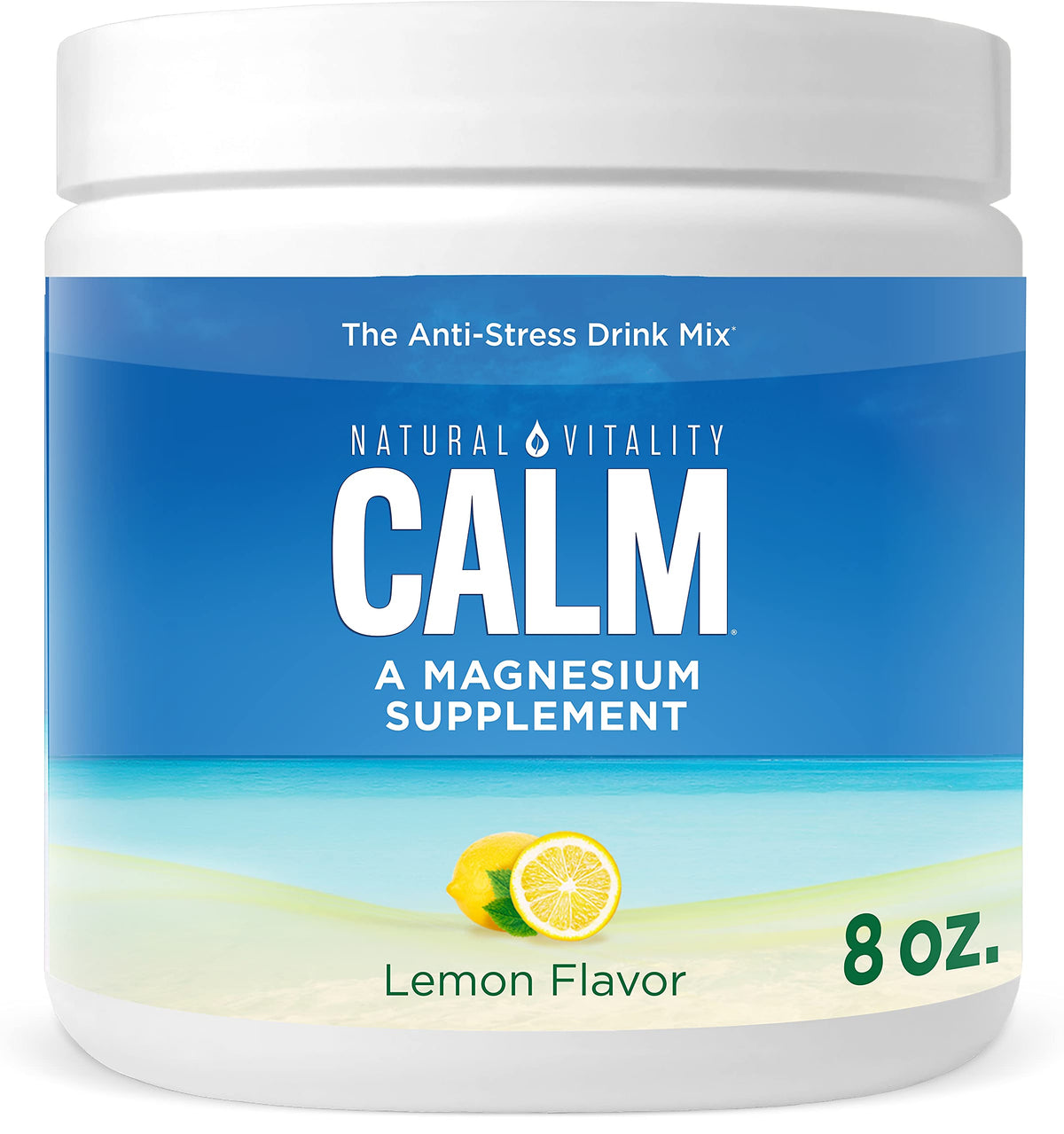 Natural Vitality Calm Magnesium Powder Sweet Lemon - 8 oz - image 9