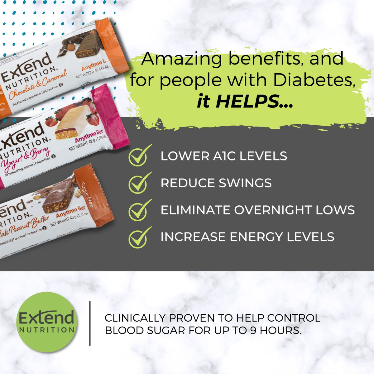 Extend Bar Sugar Free Protein Bars 12g Protein - 12 Count - image 4