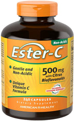 American Health Ester-C 500 mg with Citrus Bio - 480 Capsules