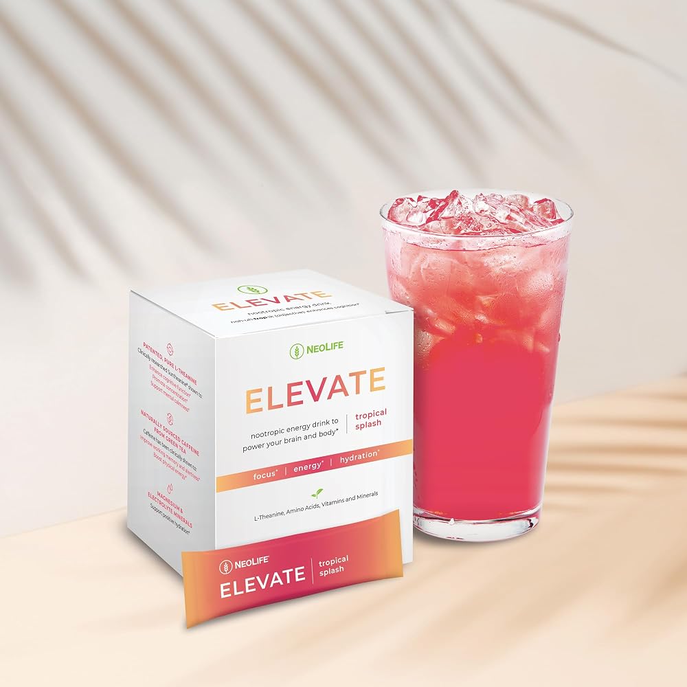 NeoLife Elevate Drink Mix Brain & Energy Formula - 30 Stick Packs - image 2