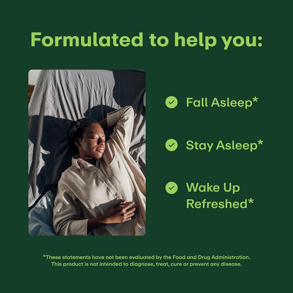 WellWithAll Sleep Support with Melatonin for Sleep - 30 Capsules - image 4