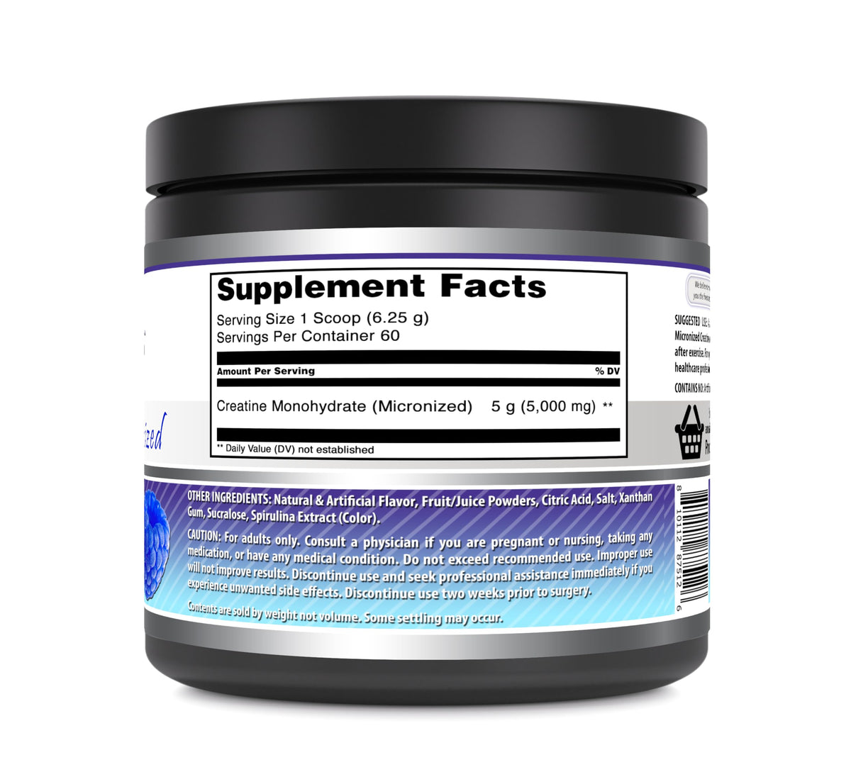 Amazing Formulas Micronized Creatine Monohydrate Powder Supplement