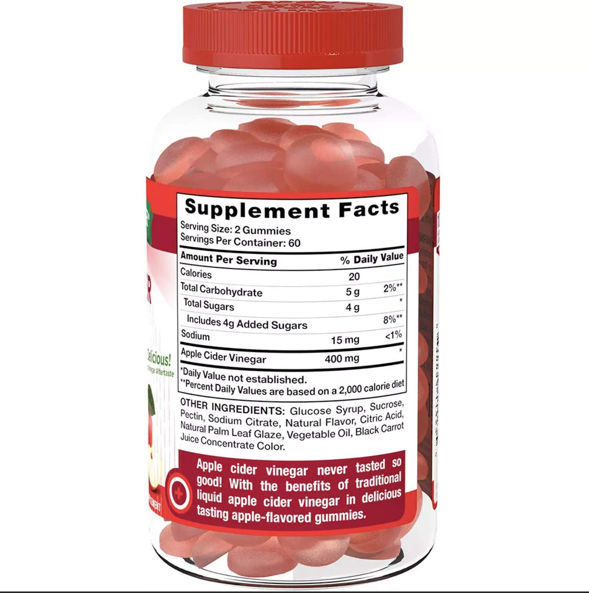 Nature's Truth Apple Cider Vinegar Gummies - 120 Count - image 2
