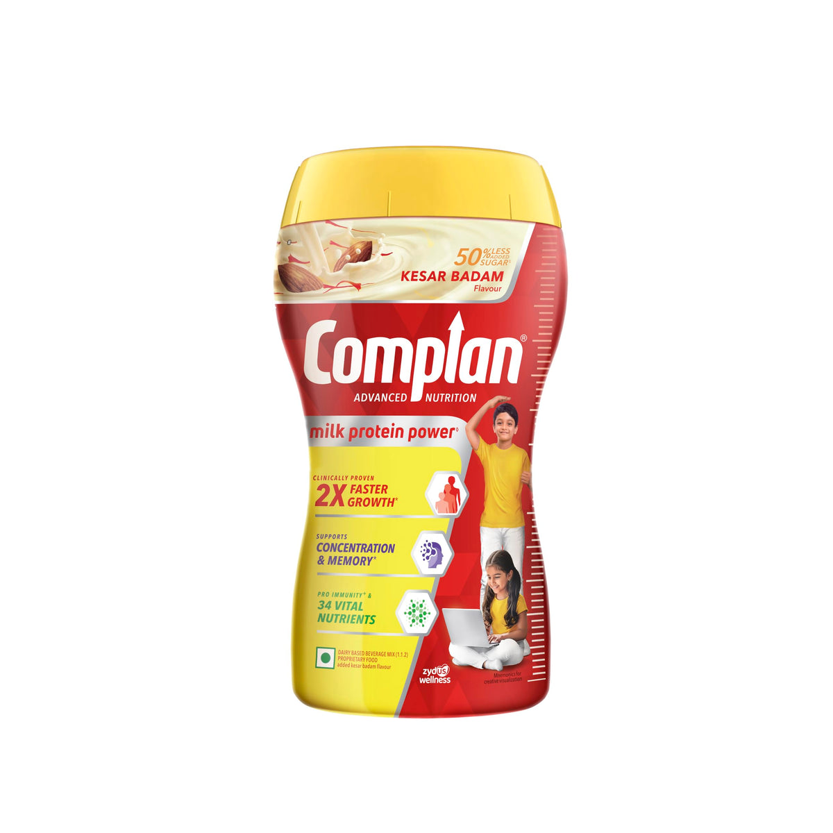 Complan Kesar Badam Nutrition Drink Powder - 500g