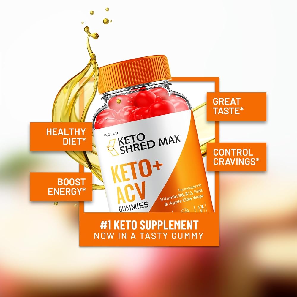 Indelo Keto Shred Max ACV Gummies for Weight Management - 180 Gummies - image 5
