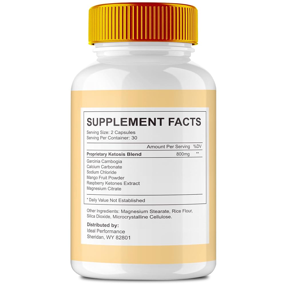 IDEAL PERFORMANCE OrexiBurn Keto Capsules Advanced Formula - 180 Capsules - image 2