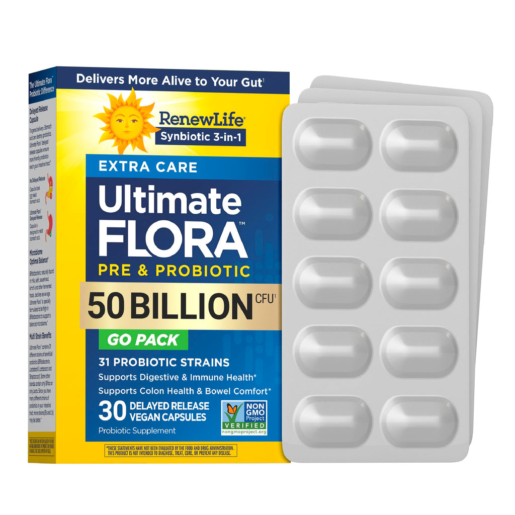 Renew Life Ultimate Flora Extra Care Probiotic - 30 Capsules