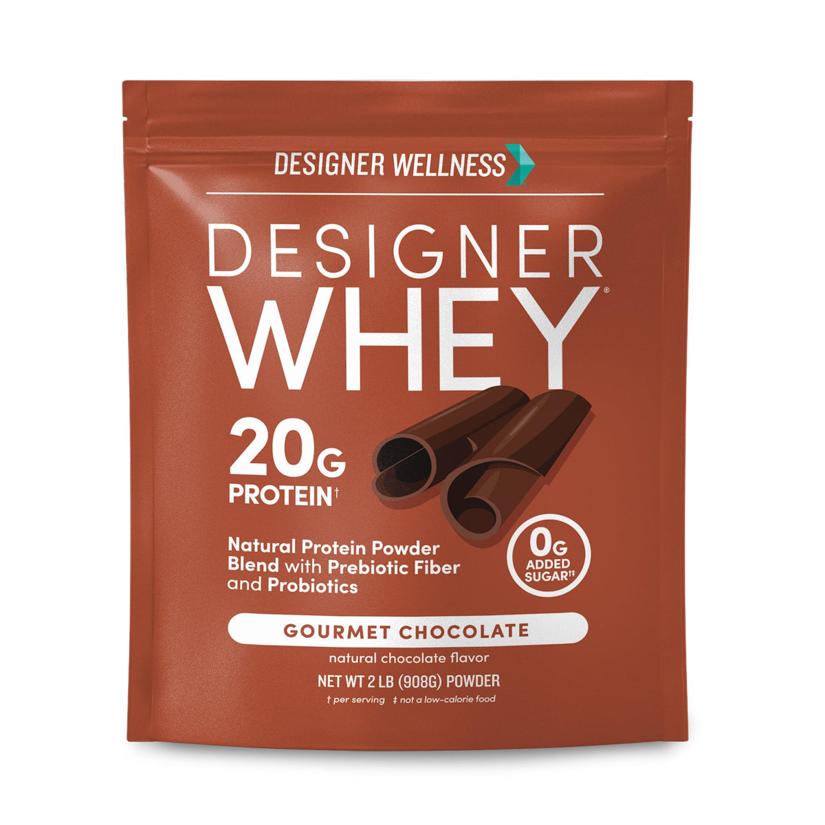 Designer Wellness, Designer Whey Protein Powder, 12 oz