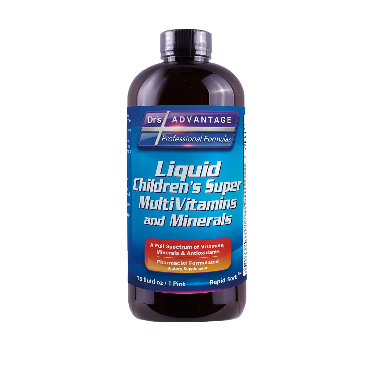 Dr's Advantage Liquid Children's Multivitamin and Minerals - 16 oz.