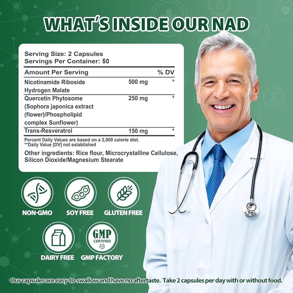 Windboss NAD Supplement with Nicotinamide Riboside