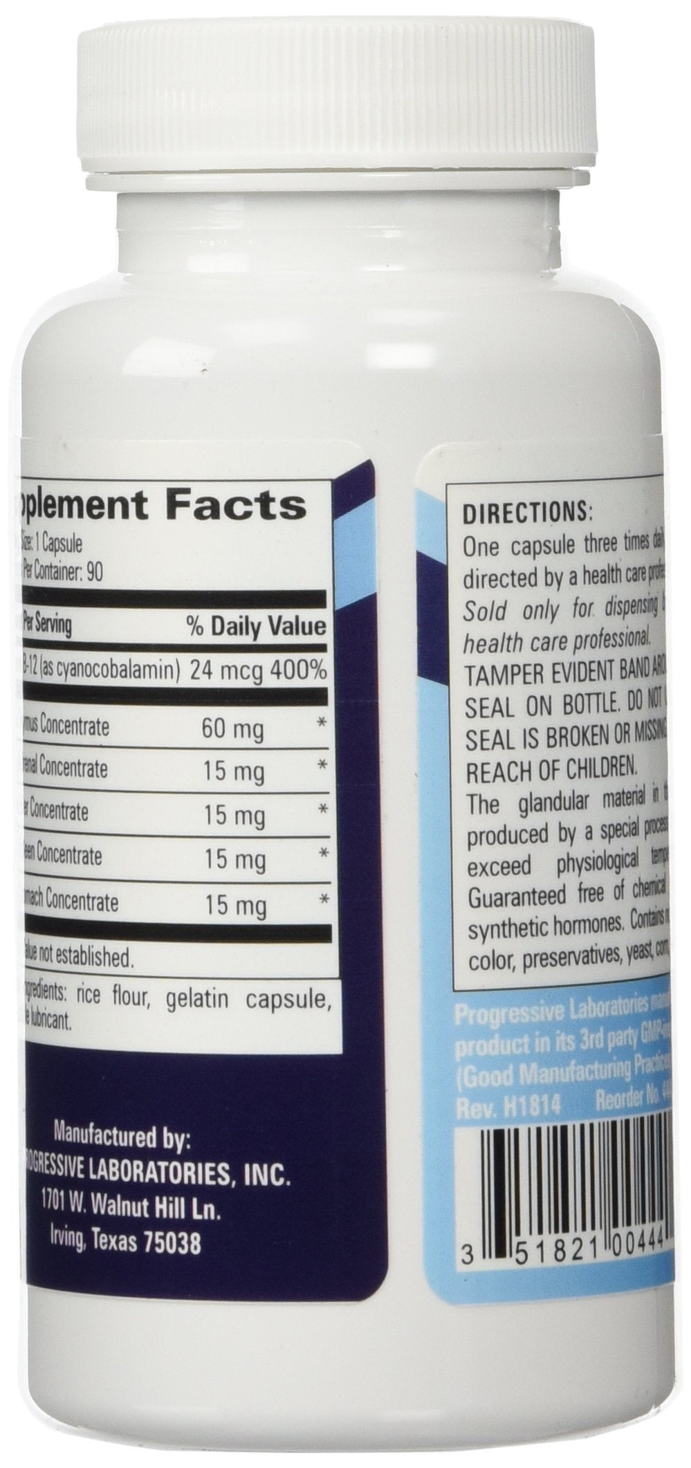 Progressive Laboratories GSC Supplement - 90 Capsules - image 3