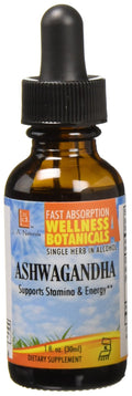 L A NATURALS Ashwagandha Organic Liquid - 1 Fl Oz