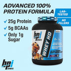 BPI Sports Whey Hd Ultra Premium Protein Powder