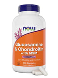 NOW Foods Glucosamine & Chondroitin with MSM - 300 Capsules