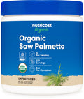 Nutricost Organic Saw Palmetto Powder - 8.1 oz