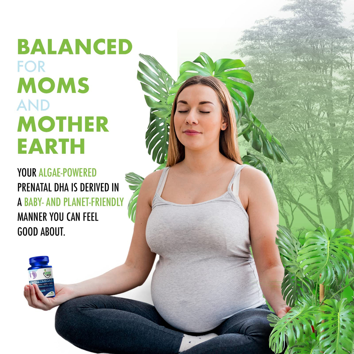 The Veggie Doctor Vegan Prenatal DHA Omega-3 - 60 Softgels - image 5