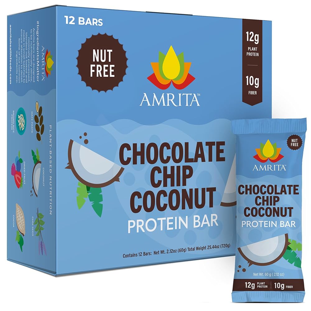 Amrita Nut Free Vegan Protein Bars