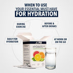 NF Sports Hydrate 2.0 Electrolytes Hydration Powder Packets