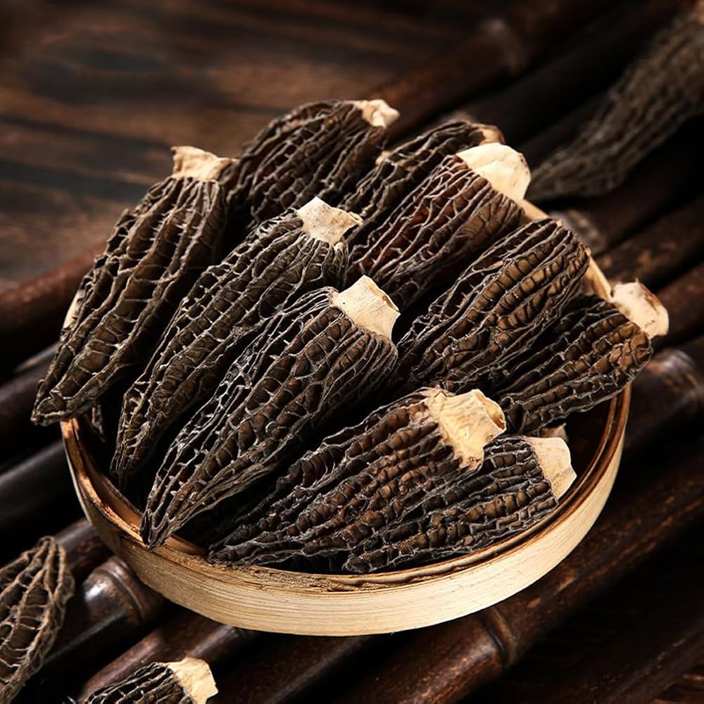 CHLYAET Dried Morchella Morels Mushroom Yangdujun
