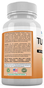 DOCTOR RECOMMENDED SUPPLEMENTS Turmeric Curcumin with Bioperine