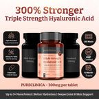 pureclinica Hyaluronic Acid 300mg Tablets - 1080 Count - image 5