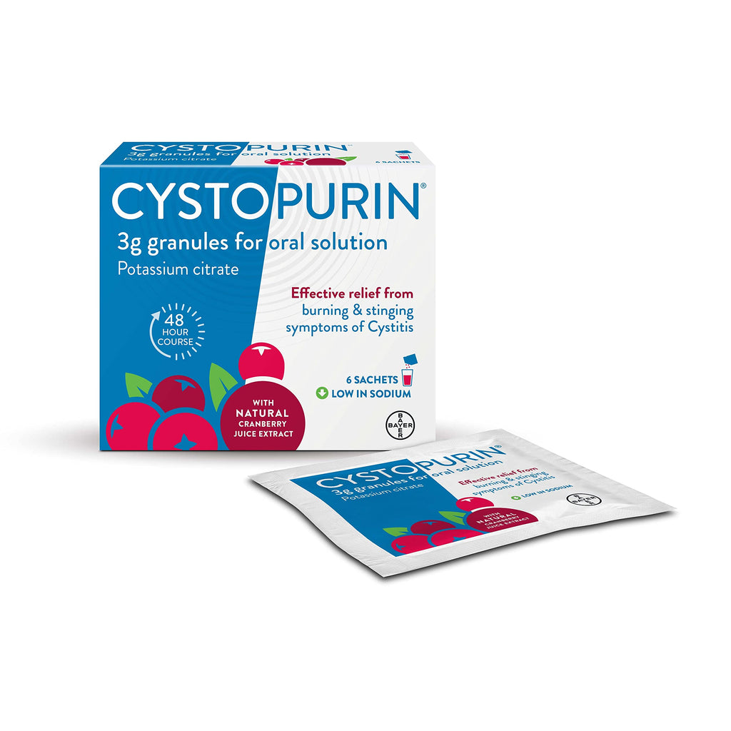 Cystopurin Cystitis Relief Cranberry Powder - 6 Sachets - image 3
