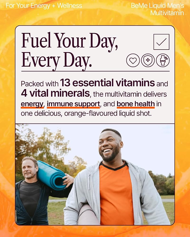 BeMe Be Vitalized Liquid Multivitamin - Daily Liquid Vitamins