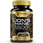 WELLNESS LABSRX Lions Mane Supplement Organic Capsules