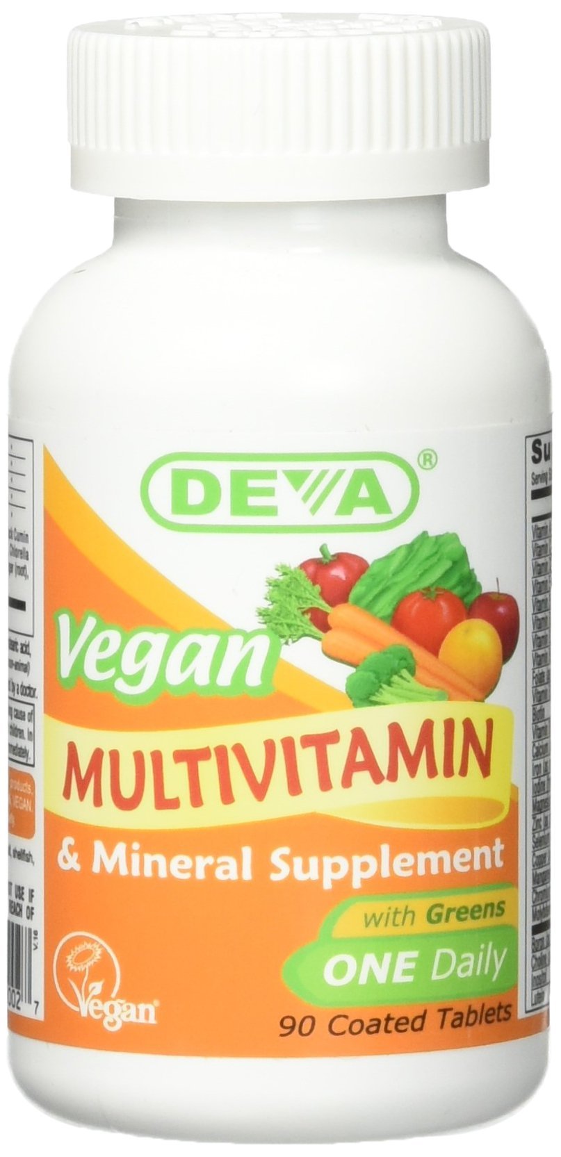 DEVA Vegan Multivitamin and Mineral Supplement - 90 Tablets