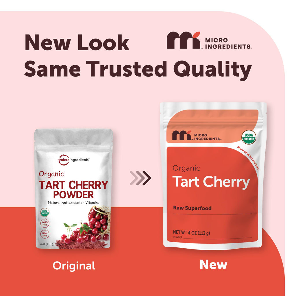 Micro Ingredients USDA Organic Tart Cherry Powder - 4 oz - image 3