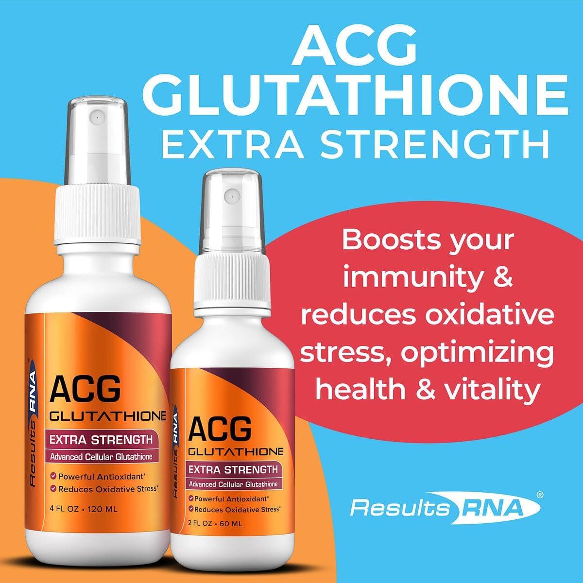 Results RNA ACG Glutathione Extra Strength Immune Boost - 2 oz - image 3