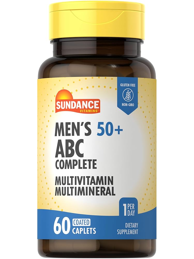Sundance Men's 50+ Multivitamin - 60 Caplets