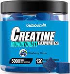 WLRAPSKY Creatine Monohydrate Gummies for Strength - 120 Count