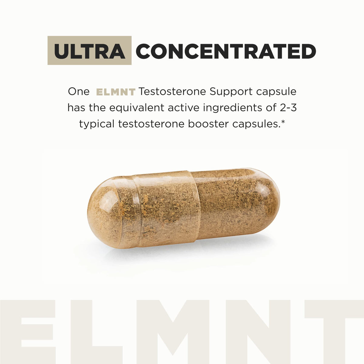 TERRA ELMNT Testosterone Booster for Men with Ashwagandha - 90 Capsules - image 3