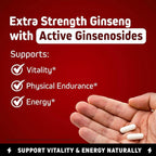 Herbtonics Korean Red Panax Ginseng 1500mg for Energy - 120 Vegan Capsules - image 8