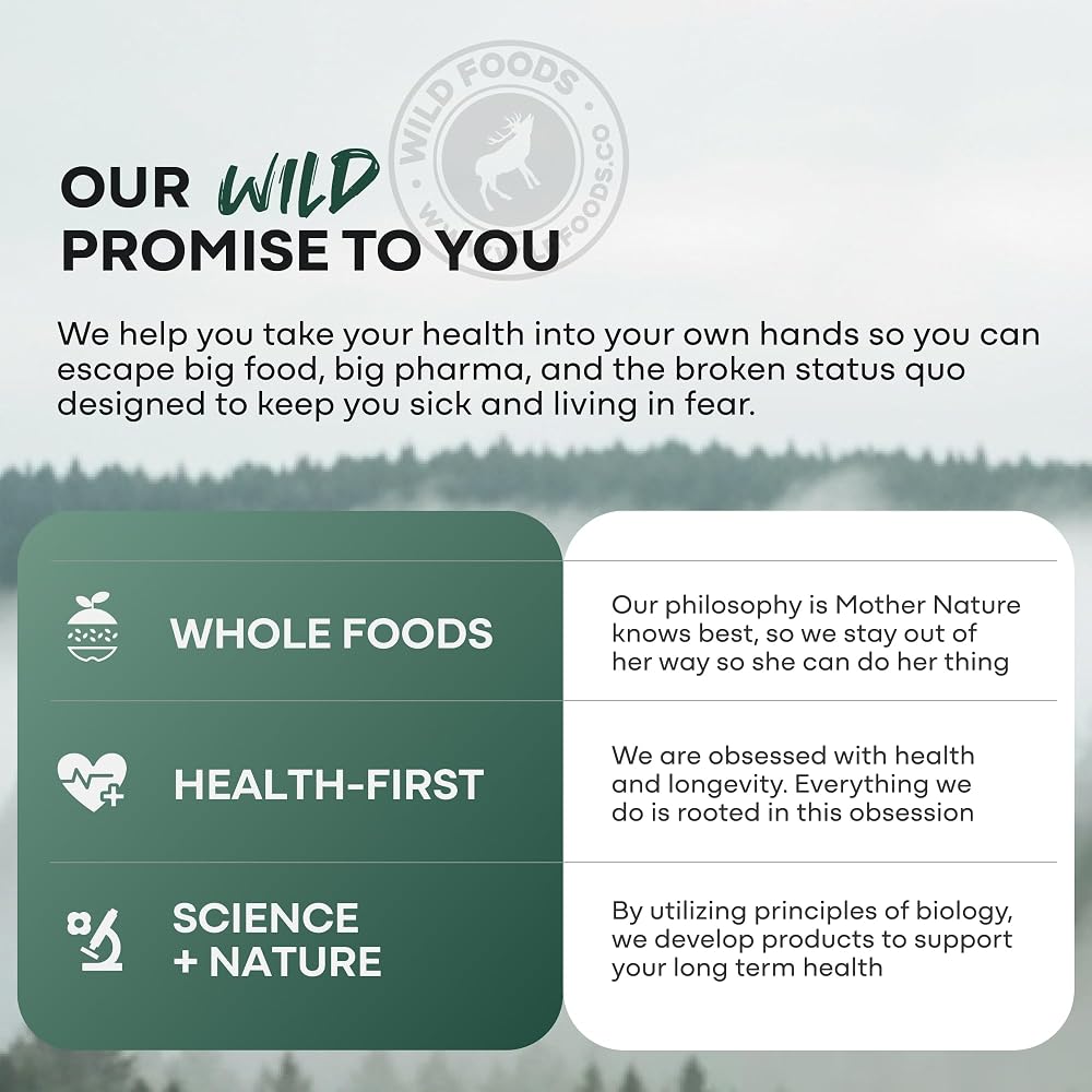 Wild Organic Multivitamin for Men - Daily Whole Food Multivitamin