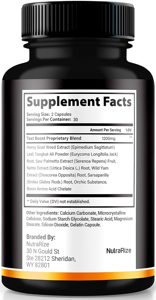 NutraRize New Flow XL Capsules for Men - 180 Capsules - image 2