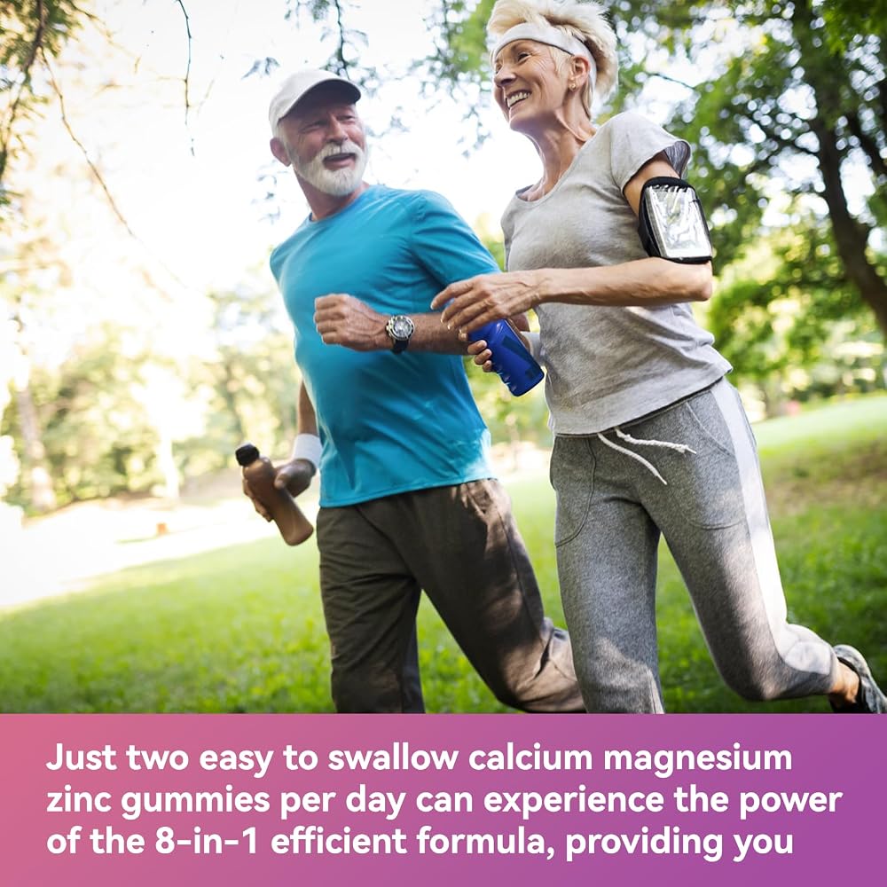 SmildeHeal Calcium Magnesium Gummies 600MG