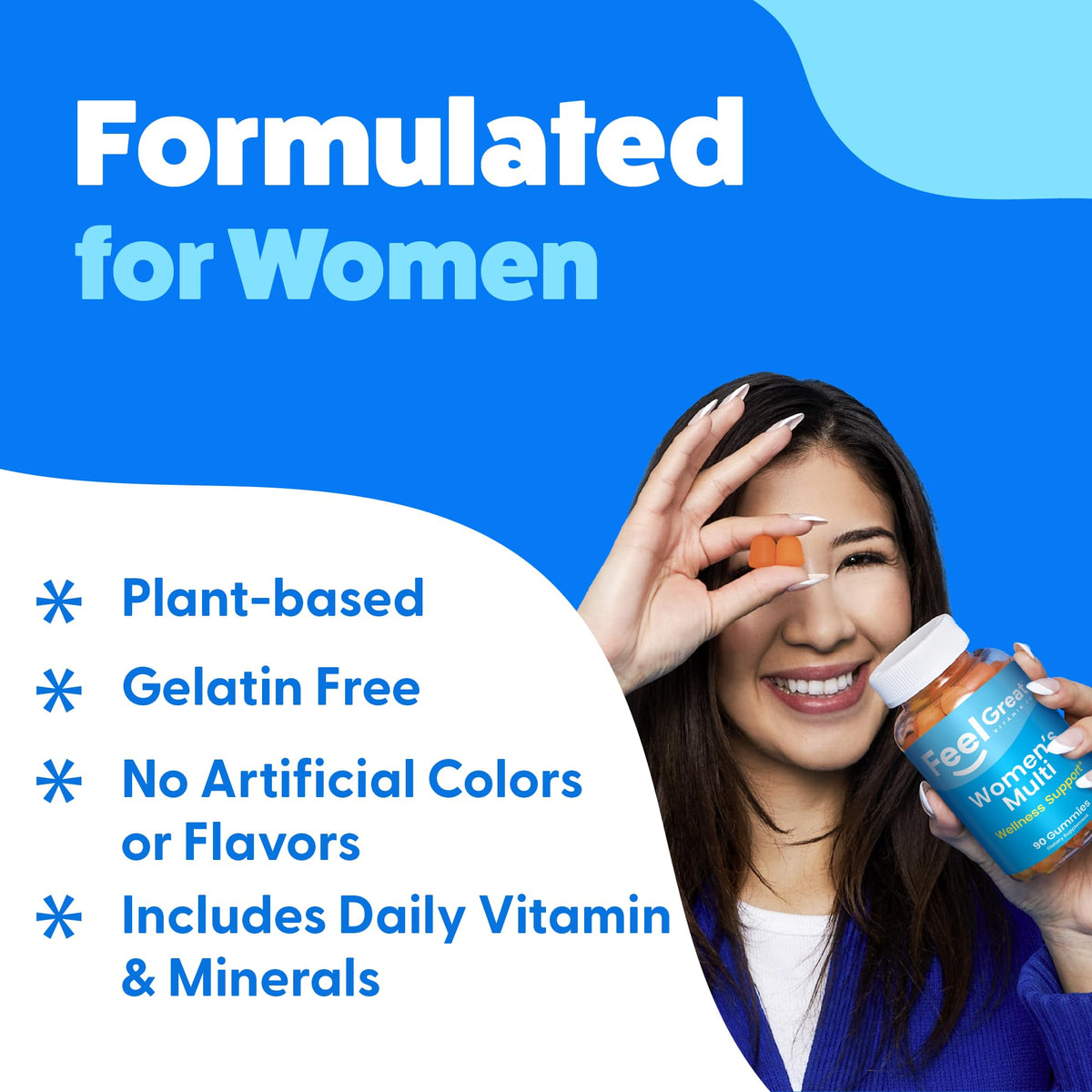 The Feel Great Vitamin Company Multivitamin Gummy for Women - 90 Gummies - image 6
