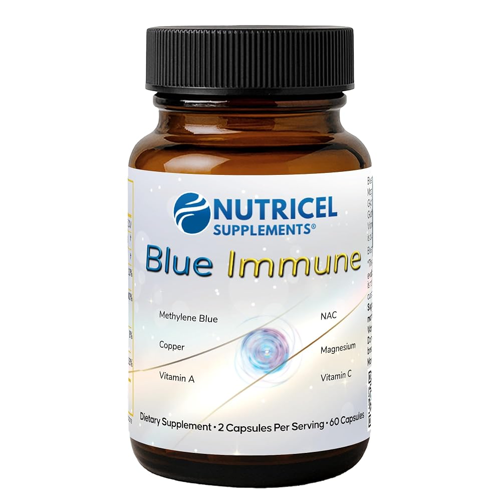 Nutricel Supplements Blue Immune Methylene Blue - 60 Capsules - image 2
