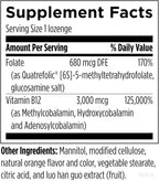Designs for Health Trifolamin B12 + Folate Lozenges - 60 Lozenges - image 3