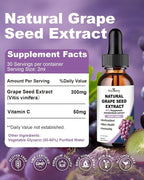 NaSeny Natural Grape Seed Extract Drops 300 mg - 2 Fl Oz - image 7