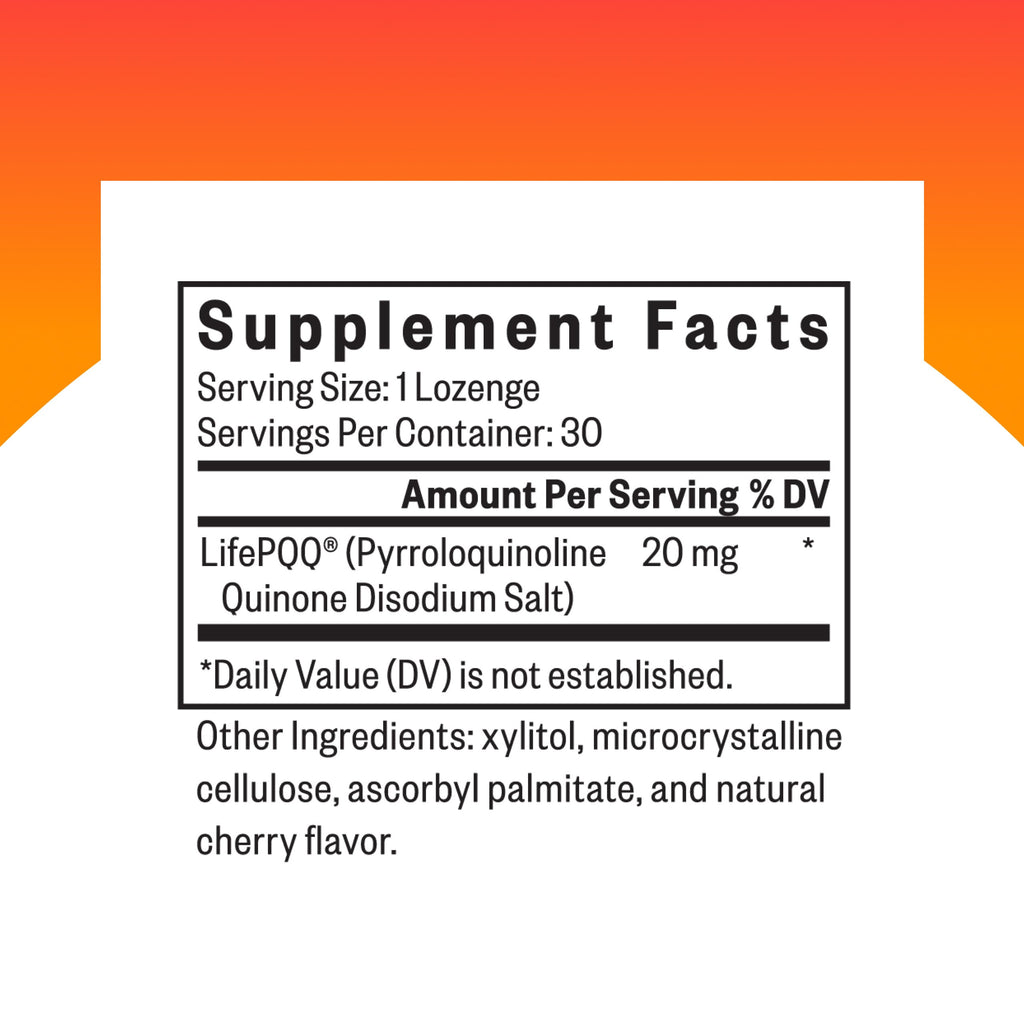 Seeking Health PQQ Lozenge Energy & Aging Support - 30 Lozenges - image 2