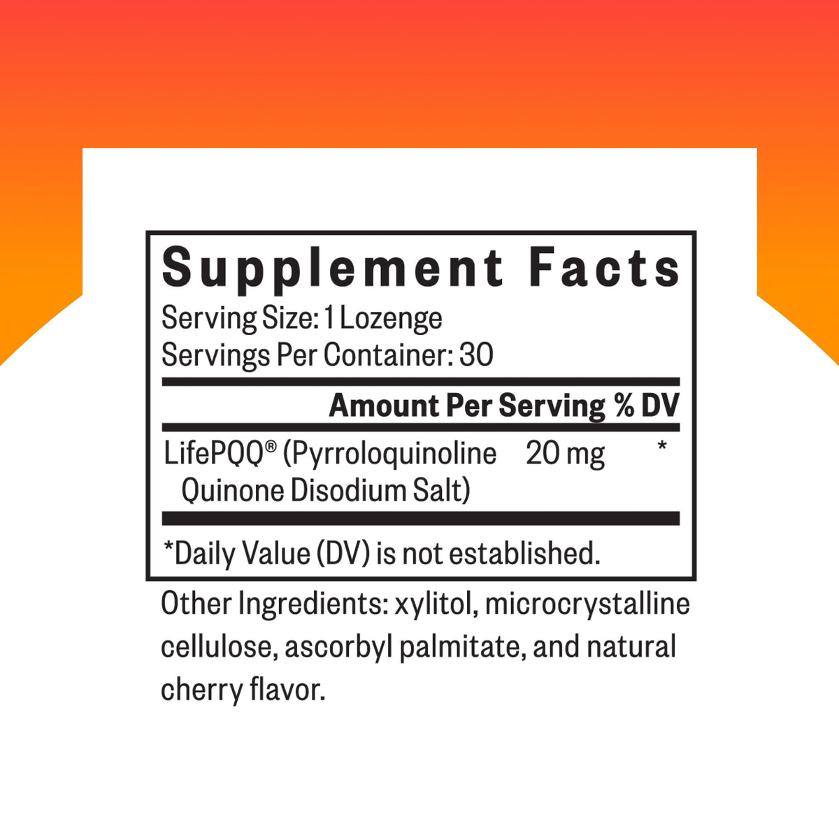 Seeking Health PQQ Lozenge Energy & Aging Support - 30 Lozenges - image 2