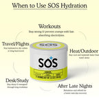 SOS Hydration Electrolyte Powder Drink Mix