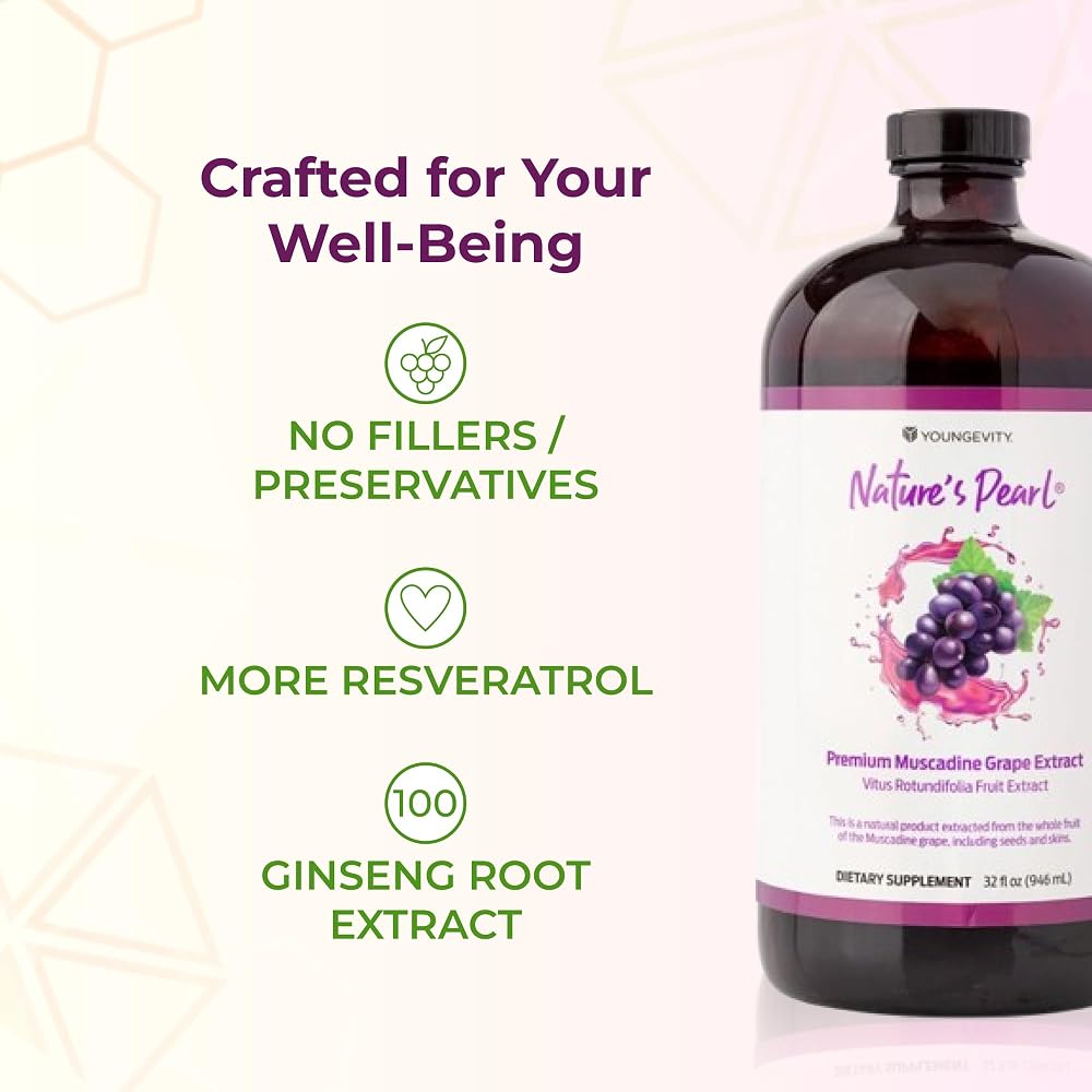Youngevity Nature's Pearl Muscadine Grape Extract - 1 Fl Oz - image 5