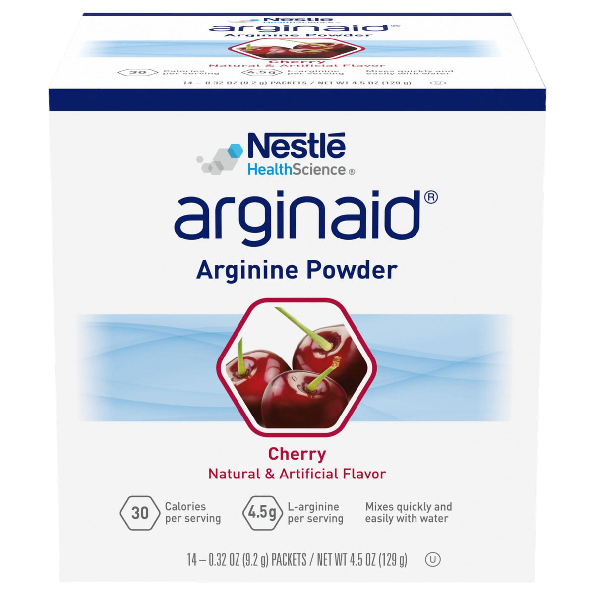 ARGINAID, Arginine Powder Drink Mix, Orange, 0.32 oz Packet 56 Pack