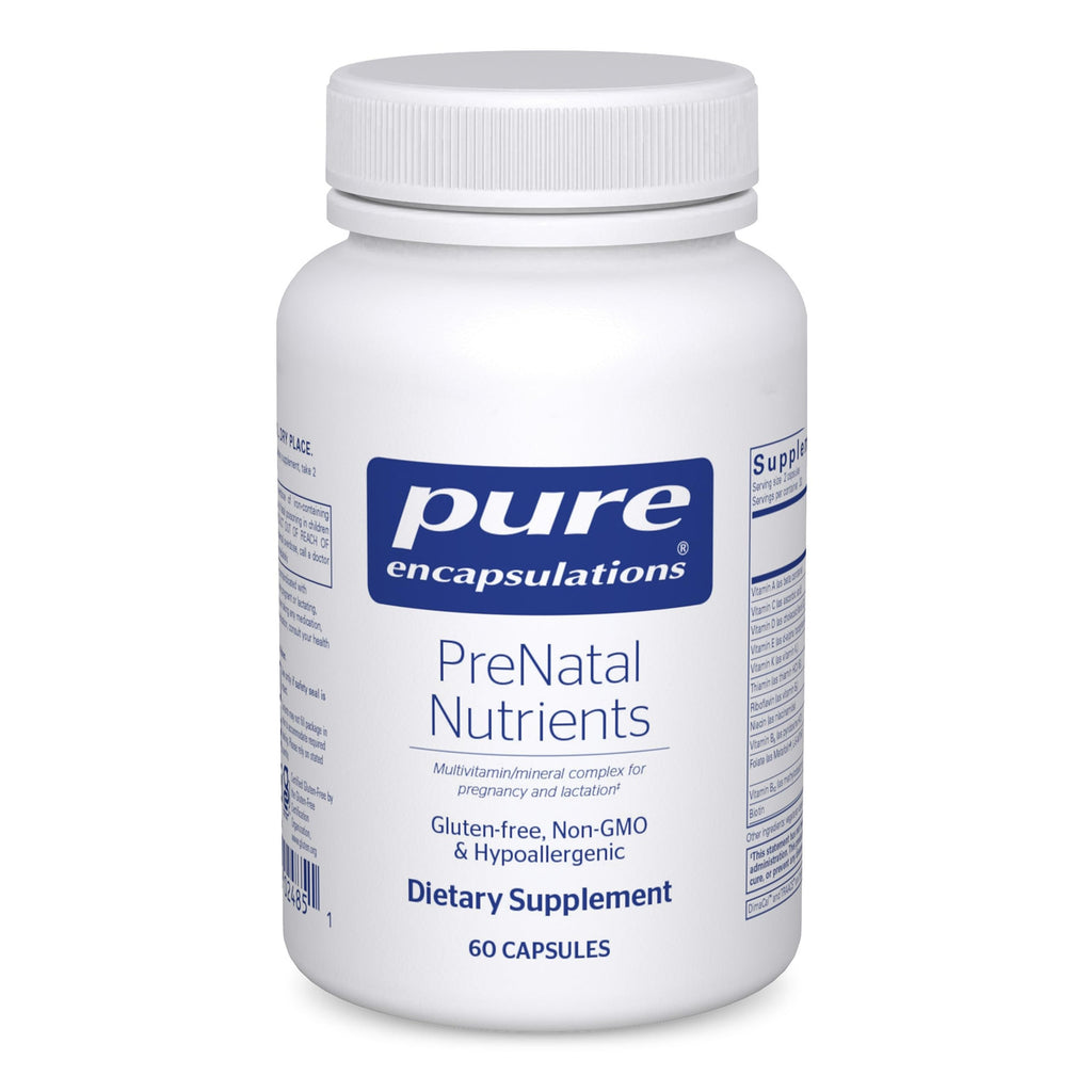 Pure Encapsulations PreNatal Nutrients - 60 Capsules