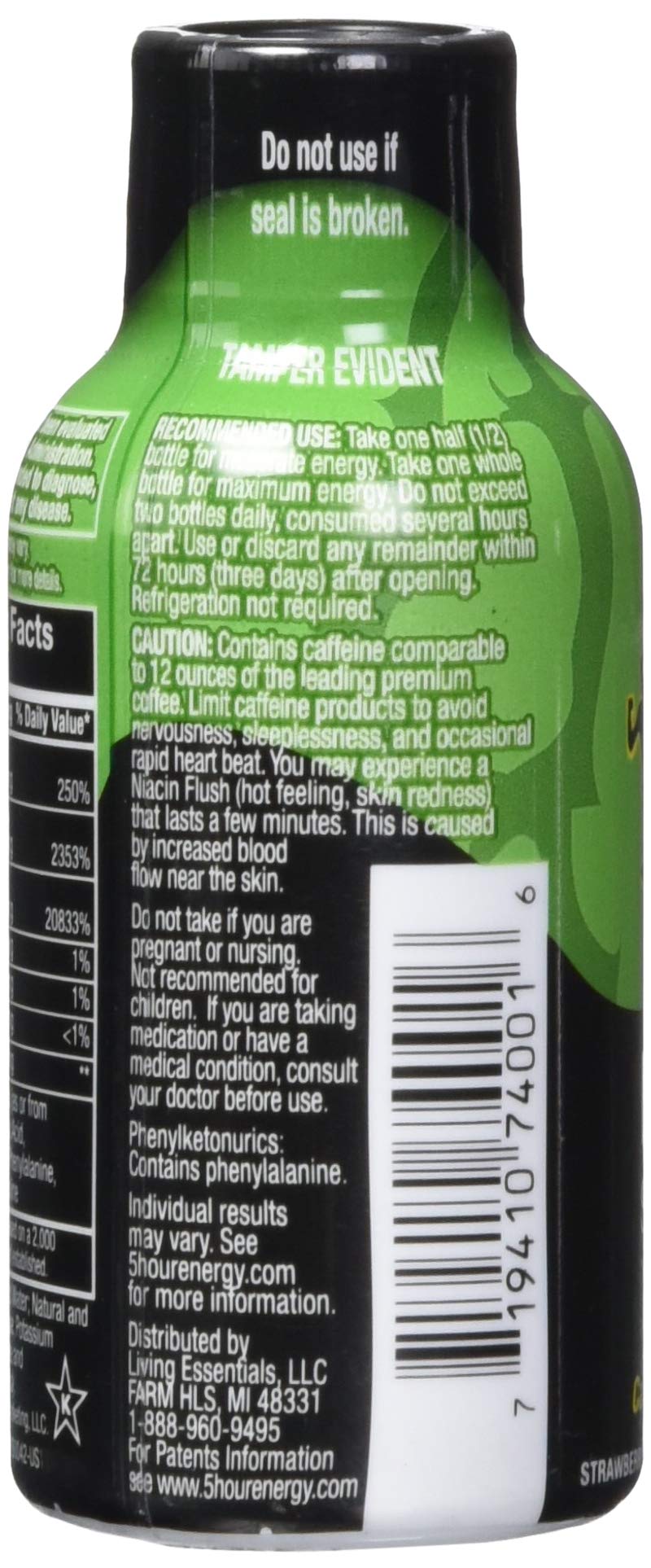 Living Essentials 5-Hour Energy Extra Strength Shot - 1.93 oz - image 6