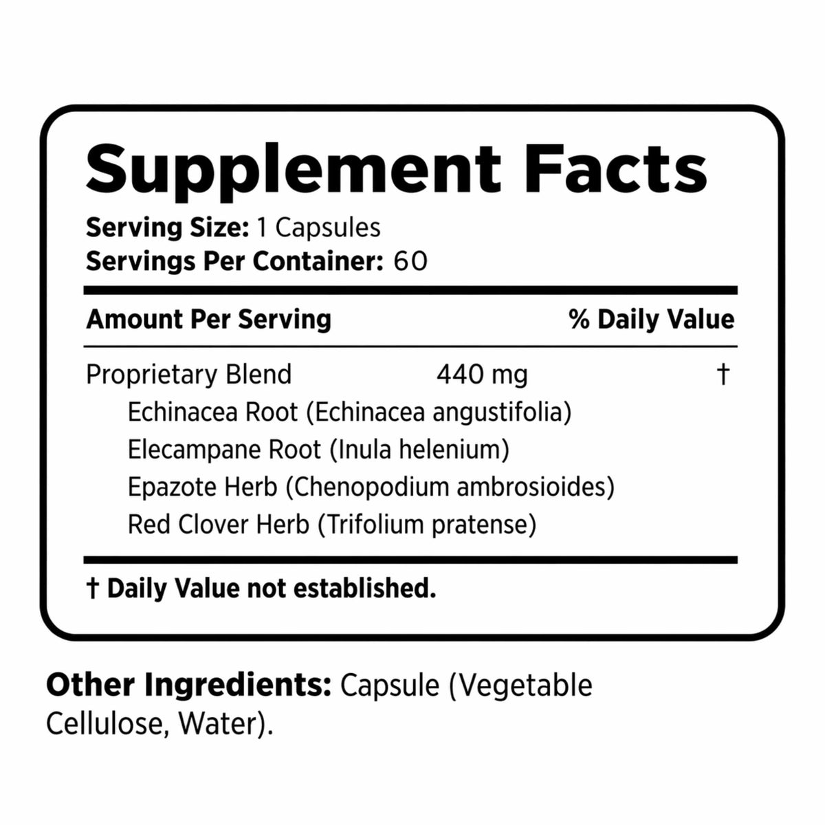 Bernard Jensen's Quick Airway Defense 440 mg - 60 Capsules - image 2